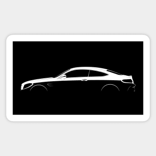 Mercedes-Benz C-Class Coupe AMG (W205) Silhouette Sticker